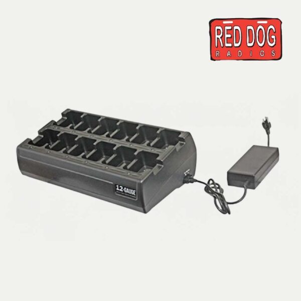 12-Gauge 12-Bank Two-Way Rapid Charger with 6 Interchangeable Pods | UL Listed for Safety