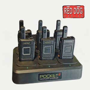 6-Unit Drop-In Rapid Charging Station | POCKET6 Multi-Unit Charger for Pocket+G3