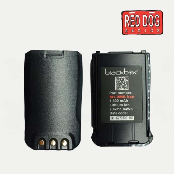Blackbox M1-DMR 1600mAh Li-Ion Battery | Replacement Battery for Blackbox M1-DMR 2-Way Radio