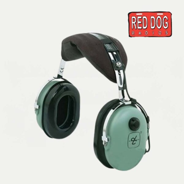 David Clark 10S/DC Over-the-Head Stereo Headset ? Noise Attenuating with 6' Coil Cord