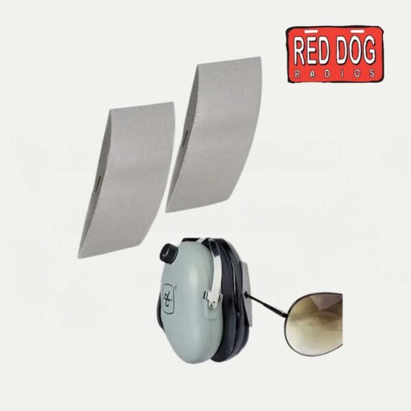 David Clark 12500G-02 Stop-Gap Eyeglass Temple Cushion | Comfort Pads for Headset Users (1 Pair)