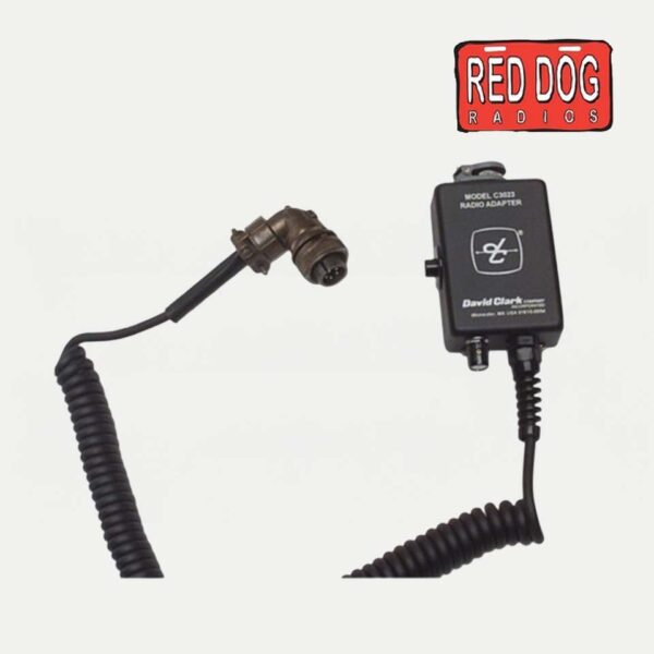 David Clark C3023 (40308G-01) Belt Station for Series 3800 Radio Interface Headset