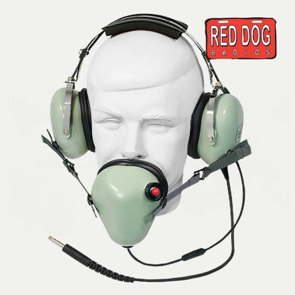 David Clark H3310 Over-the-Head Headset with Momentary PTT ? Noise-Canceling Microphone & 30" Straight Cord