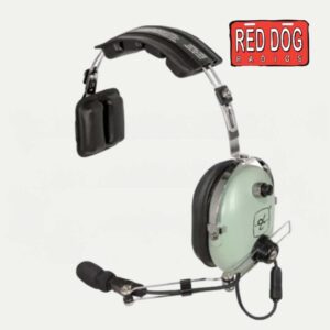 David Clark H3392 (18491G-03) Single-Ear Over-the-Head Deicing Headset with Noise-Cancelling Microphone