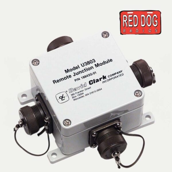 David Clark U3803 Junction Module ? Series 3800 Intercom System Expansion
