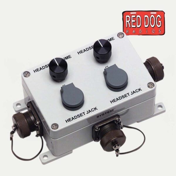 David Clark U3806 Dual Headset Intercom Station ? Expandable Series 3800 System