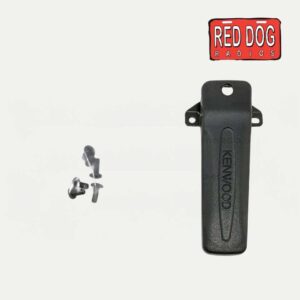 Kenwood KBH-10 Spring Action Belt Clip ? Durable Low-Profile Radio Accessory