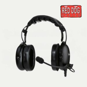 Kenwood KHS-10D-OH Heavy-Duty Noise Reduction Over-the-Head Headset with Boom Mic & In-Line PTT