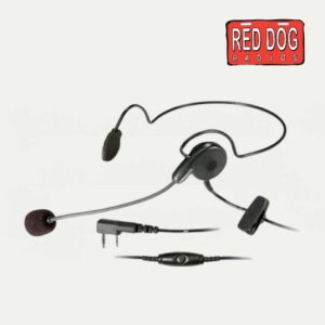 Kenwood KHS-22A Behind-the-Head Headset with Boom Mic, In-Line PTT, and VOX