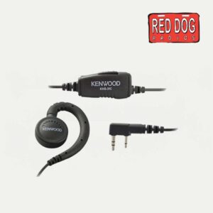 Kenwood KHS-31C C-Ring Ear Hanger with PTT & Microphone