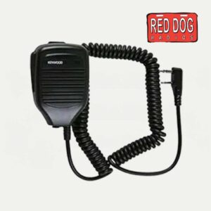 Kenwood KMC-21 Compact Speaker Microphone ? Splashproof with Swivel Clip