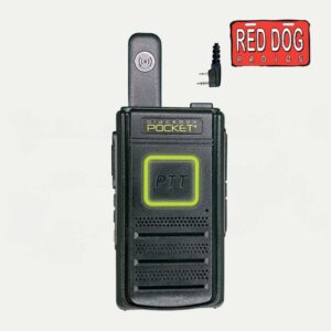 Pocket+ UHF Radio with Kenwood Connector | Compact and Feature-Rich 2-Way Radios