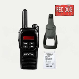 ProComm PRO300 6-Unit Charger | PR-300 Radio with Charger | 2W Analog UHF Communication
