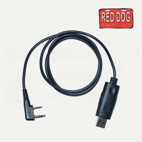USB Programming Cable for Blackbox, Blackbox+, GO!, & Bantam-M1 Radios | Motorola 2-Pin Connector