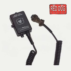 Utility Radio Adapter for David Clark Series 3000 | C3019A with 15-Foot Coil Cord | No DC Bias Required