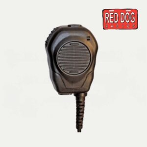 Valor K1 Speaker Mic with Dual Locking Audio Ports & 3 PTT Buttons