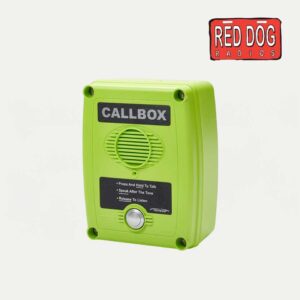 Ritron RQX-417 UHF Analog Callbox - 450-470MHz, Relay, Hi-Viz Green, Voice & Input
