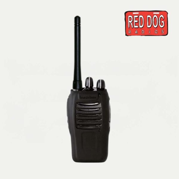 Blackbox+ UHF Radio with Motorola Connector - 4W, 16 Channel, IP54 Water Resistant