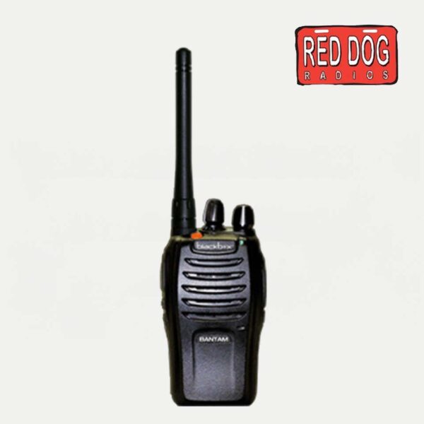 Compact Rugged UHF Radio 400-470 mHz | Motorola Connector | 16 Channels | 4 Watt | Blackbox Bantam
