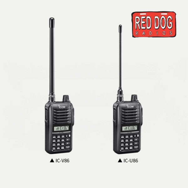 Icom IC-V86 / IC-U86 Portable Two-Way Radio