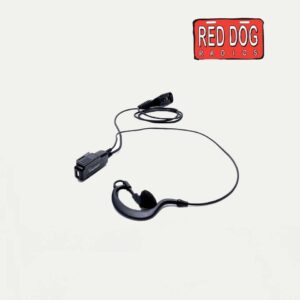 Impact Gold Series 1-Wire Surveillance Kit Hardwired with Ear Hook for Two-Way Radio