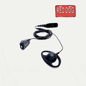 Impact Gold Series 2-Wire Surveillance Kit Hardwired with D-Shape Earpiece for Two-Way Radio