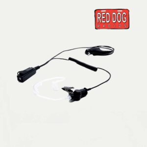 Impact Platinum Series 1-Wire Surveillance Kit for Two-Way Radio with Quick Disconnect Acoustic Tube