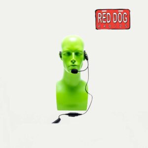 Impact Platinum Behind-the-Head Push-to-Talk (PTT) Single Speaker Headset with Background Noise Cancelling Mic