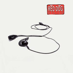 Impact Silver Series 1-Wire Surveillance Kit for Two-Way Radio with Ear Hanger w/ On-Ear Speaker